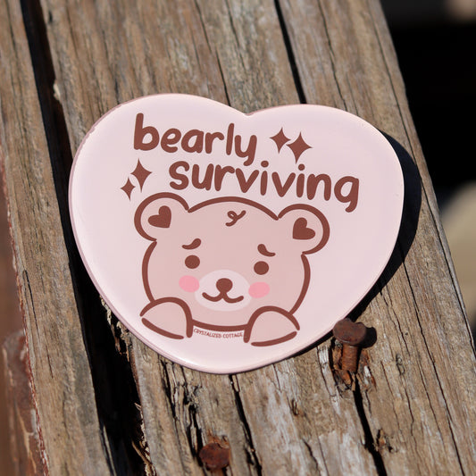 Bearly Surviving Magnet