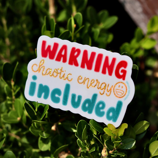 Chaotic Energy Sticker