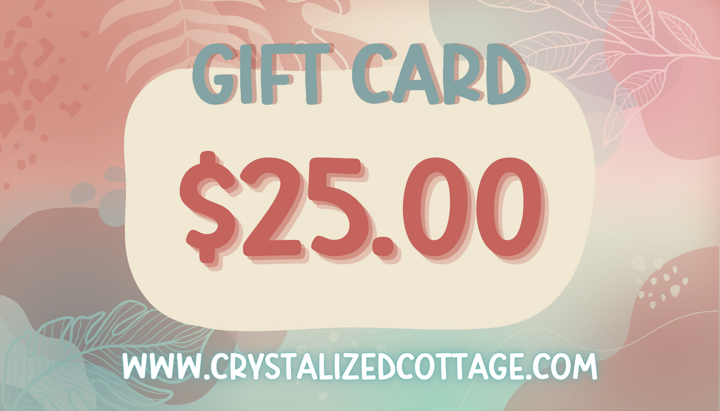 CRYSTALIZED GIFT CARD